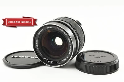 [Near Mint] Olympus OM-System Zuiko MC AUTO-W 24mm F/2 Wide Angle Lens Japan #78 - Image 1 of 4
