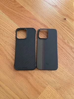 Pitaka Armin Fiber Case And Rebel Case For IPhone 14 Pro Max - Image 1 of 4