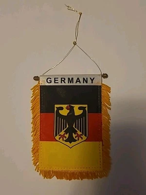 Bandera de águila alemana de doble cara 5" x 4" Foto 1 de 4