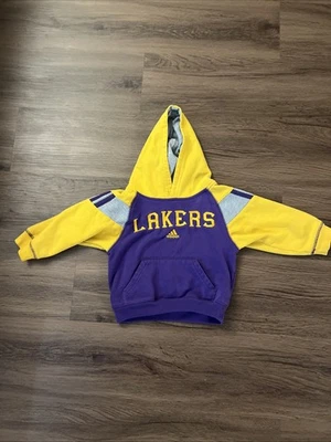 Moletom com capuz Adidas Kids 3T LA Lakers - Imagem 1 de 2