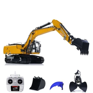 1/14 RC Hydraulic Assembled Excavator 946 Metal Clamshell Bucket Ripper - Picture 1 of 24