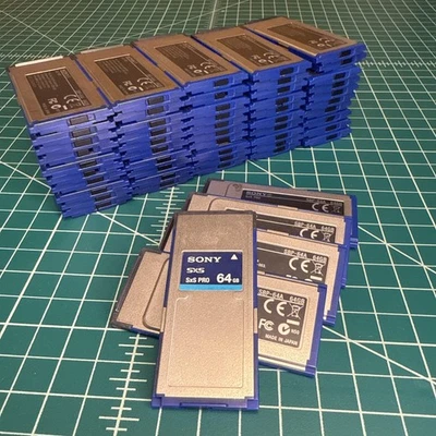 Sony SxS Pro 64gb SBP-64A for ARRI Alexa Classic, SONY Venice 1, EX3, EX1 - Image 1 of 3