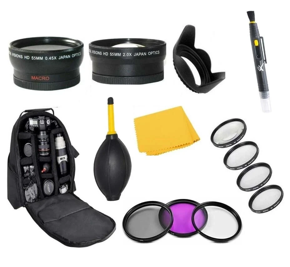 Accessory Bundles For Panasonic DMC-FZ70 DMC-FZ72 DC-FZ80 DC-FZ82 FZ85 - Image 1 of 4