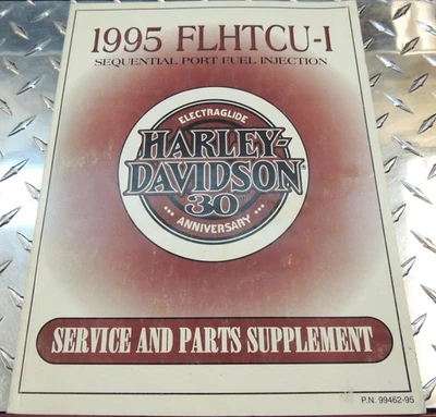 OEM HARLEY 1995 FLHTCUI ELECTRA-GLIDE SERVICE & PARTS SUPPLEMENT MANUAL 99462-95 - Image 1 of 4