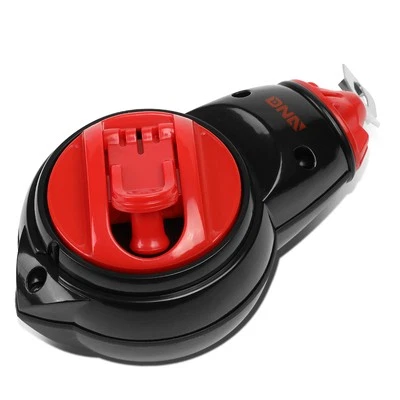 Durable 100Ft Chalk Line Reel W/Self-Chalking Cotton Cord Plumb Bob Line Level - Image 1 of 4