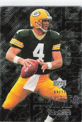 2000 Upper Deck Black Diamond #43 Brett Favre Green Bay Packers - Image 1 of 2
