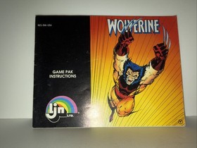 Wolverine Instruction Booklet manual - no game NES Nintendo