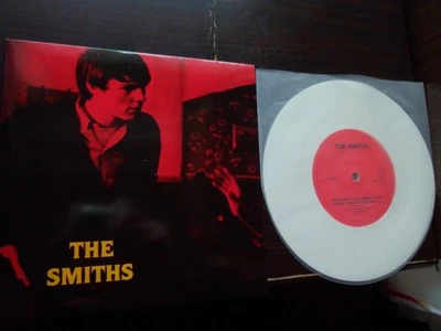 Smiths Stop Me If EU Reissue 7 inch White Vinyl Single from Box Set Morrissey - Image 1 of 4