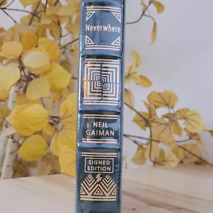 NEVERWHERE - Neil Gaiman - Easton Press *SIGNED - SEALED - Picture 1 of 6