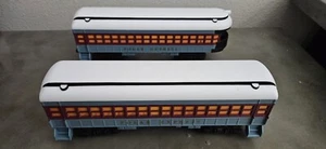 2 Lionel Train The Polar Express [Passenger & Observation] Cars  7-11022 G Gauge - Picture 1 of 9