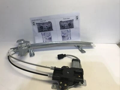 Regulador de janela frontal para Pontiac Grand Prix 1997-2003 Driver Side Power - Imagem 1 de 4