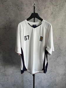 Camiseta de fútbol vintage Escocia 2003 camiseta de fútbol para hombre talla grande blanca - Imagen 1 de 24