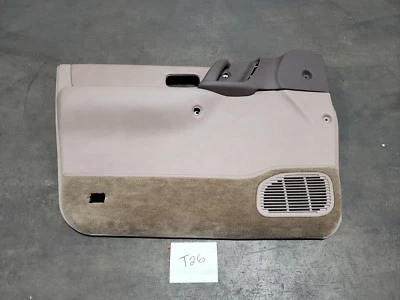 New OEM Front LH Door Trim Panel 1993-1995 Nissan Quest Villager Cloth Beige - Image 1 of 3