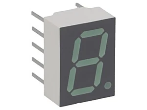 HDSP-F501 Display: LED 7-segment 10mm 0.4" Qty: 1 green 1.03-3.5mcd BROADCOM - Picture 1 of 1