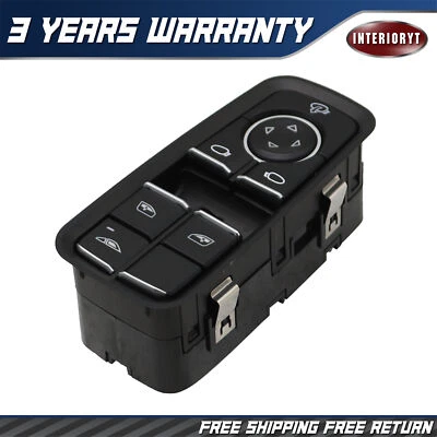 Interruptor de ventana eléctrica del conductor con plegable eléctrico 99161315702DML para Porsche 911 12-15 Foto 1 de 4