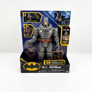 Battle Strike Batman Talking Action Figure Deluxe 20 Phrases 12” DC Comics New - Picture 1 of 8