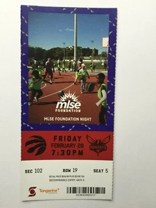 TORONTO RAPTORS VS CHARLOTTE HORNETS FEBRUARY 28, 2020 TICKET STUB - Picture 1 of 1