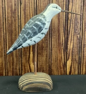 Paul H. Umfleet handgeschnitzter Küstenvogel "Paul's Peep" #37 Lockvogel handsigniert - Bild 1 von 7
