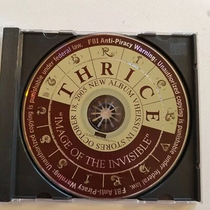 Image of the Invisible by Thrice Single Promo CD 2005 Island from Vheissu - Imagen 1 de 2