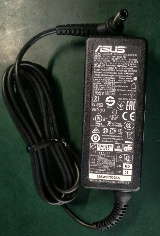 OEM ASUS AC Adapter Power Supply Adp-40kd BB 19v 2.1a 40w