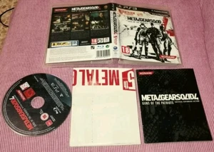 METAL GEAR SOLID IV 4 GUNS OF THE PATRIOTS edición 25th anniversary pal España - Imagen 1 de 2