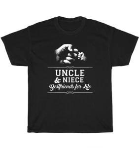 T-shirt zio e nipote migliori amici per la vita famiglia avuncolare unisex regalo divertente - Foto 1 di 4