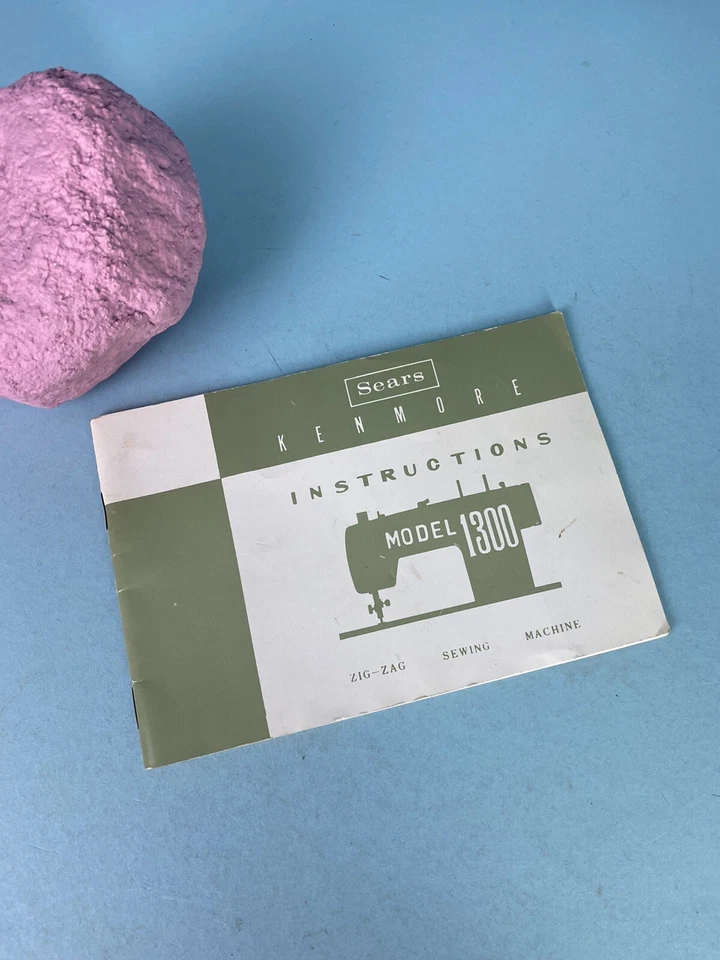 Sears Kemore Instructions Model 1300 Zig-Zag Sewing Machine - Image 1 of 4