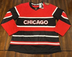 CAMISETA DE HOCKEY ADIDAS NHL ADIDAS NHL Chicago Blackhawks talla 56 = 2XL 2022 Reverse Retro 2.0 - Imagen 1 de 7