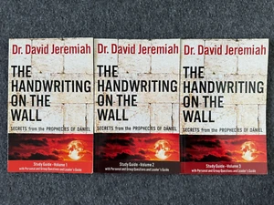NEW David Jeremiah PB Study Guide - Secrets from Prophecies of Daniel 3 Volumes - Picture 1 of 4