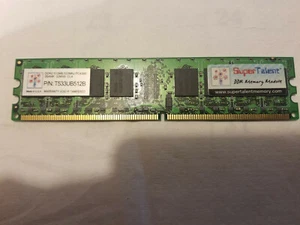 Super Talent T533UB512B 512MB DDR2-533 PC2-4300 CL4 240pin RAM  - Picture 1 of 3