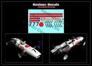 Decals im Maßstab 1:12 für F1 Honda RA273 von 1966 - Bild 1 von 3
