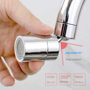 Universal Tap Aerator Swivel Water Saving Plastic Faucet Spray Head Home Splash- - Picture 1 of 8