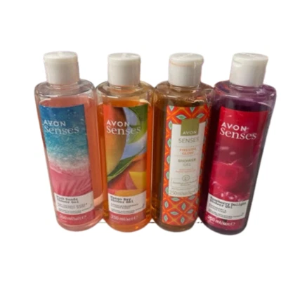 Avon Senses Assorted Shower Gels 4 x 250ml - Image 1 of 4