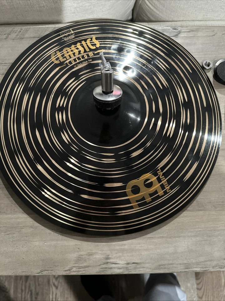 Sombreros Meinl Classics personalizados oscuros de 14 pulgadas Foto 1 de 2