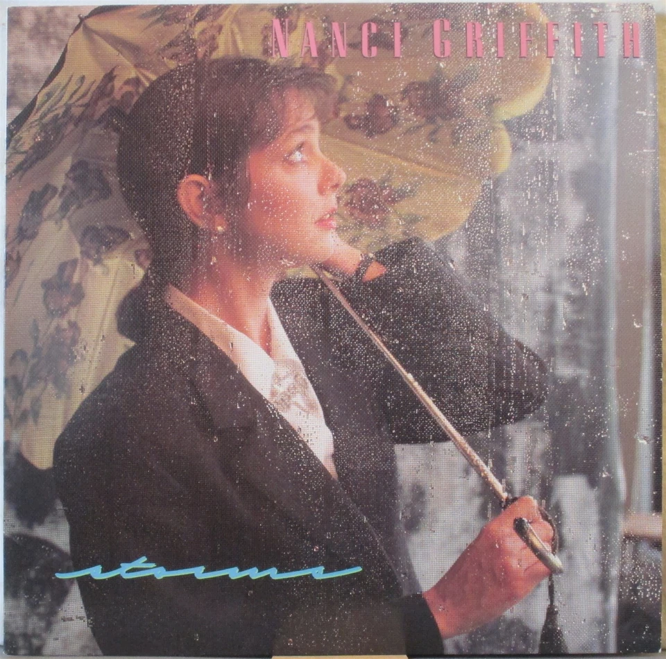 NANCI GRIFFITH Storms LP Folk/Country CLEAN Copy!  - Image 1 of 1