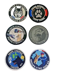 Konvolut 6 verschiedene Cynophile/Canine Stoffe - Bild 1 von 2