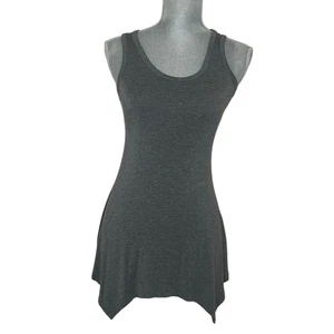J.o & Co Women's Gray Sleeveless Flowy Soft Tunic Top Blouse Size Small - Picture 1 of 7