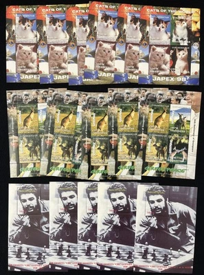 Turkmenistán Vida Silvestre Tigres Deportes Ajedrez MNH Hojas x 37 DA1243 Foto 1 de 3