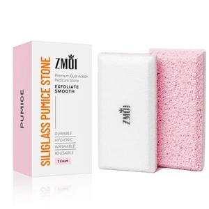 Glass Pumice Stone Callus Remover for Feet, Elbows, Hands, and Knees, Spain M... - Picture 1 of 6