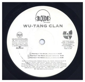 Wu-Tang Clan - Protect Ya Neck / Tearz '93 12" US PROMO ORG!VG+/VG - Picture 1 of 2