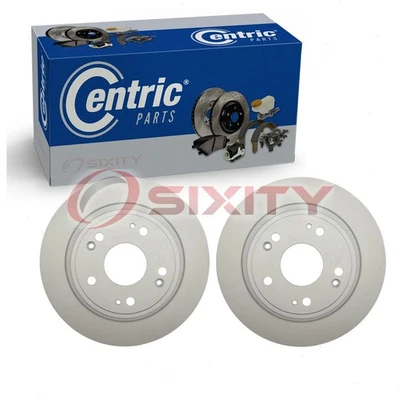 2 rotores de freno de disco traseros Centric GCX para neumático de freno Acura TSX 2009-2014 fotovoltaico Foto 1 de 4
