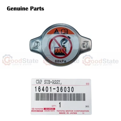 Genuine Corolla ZRE172 Premio ZRT260 1.8 Petrol Radiator Coolant Cap Lid - image 1 of 2