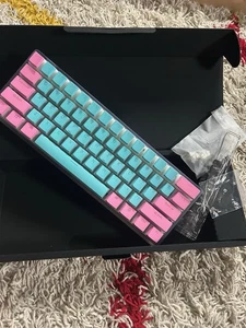 Clix X Matrix Cotton Candy Gaming Keyboard Speed Silver Switch’s!!!! ⌨️ - Picture 1 of 10