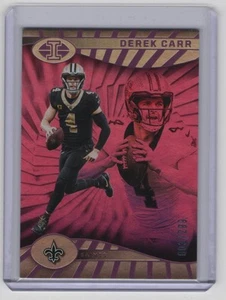 Derek Carr 2024 Panini Illusions #63 SN Pink Trophy Collection #/299 - Bild 1 von 2