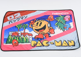 Namcot PAC-MAN Famicom Box Art Blanket Double-Sided 41.1 in &times; 27.6 in /New 2026