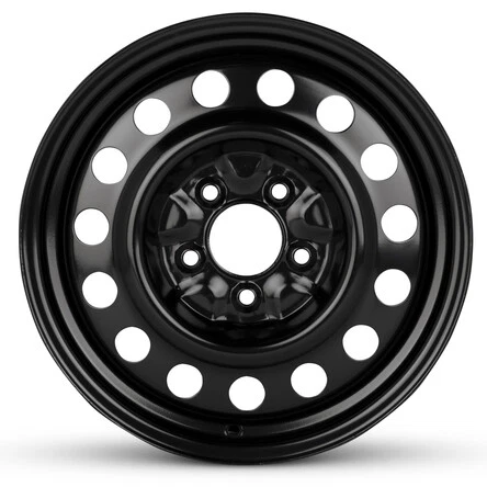 New Wheel For 2000-2007 Chevrolet Monte Carlo 16 Inch Black Steel Rim - Image 1 of 4