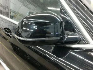 OEM Side View Door Mirror For Bmw X3 Right Blk Pwr Heat Turn Cracked - Bild 1 von 3