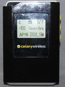 Canary Wireless Model HS-20 Digital Hotspotter WiFi detector - Picture 1 of 6