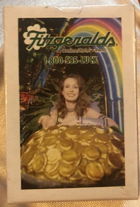 ✅ New Sealed Deck of Playing Cards From Fitzgeralds Casino Hotel Reno Nevada - Picture 1 of 1