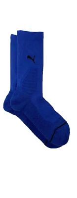 Puma Basketball Mens 5 PAIRS Crew Socks Blue Sz Sock 10-13/Shoe 6-12 P116609-421 - Image 1 of 4